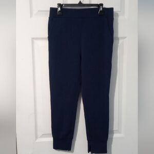 Elegant Deep Blue Women's Leggings